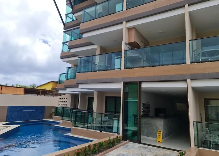 Encantador Flat Perto Da Cativante Praia De Merepe Pôrto das Galinhas
