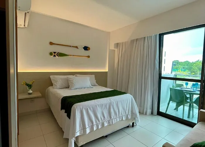 Flat Makia Beach Experience 118C - Muro Alto - Pôrto das Galinhas